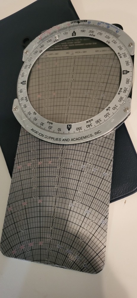 ASA E6-B Flight Computer Calculator With Case