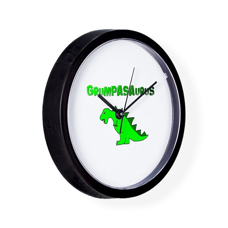 CafePress GRUMPASAURUS 10" Wall Clock (151201242)