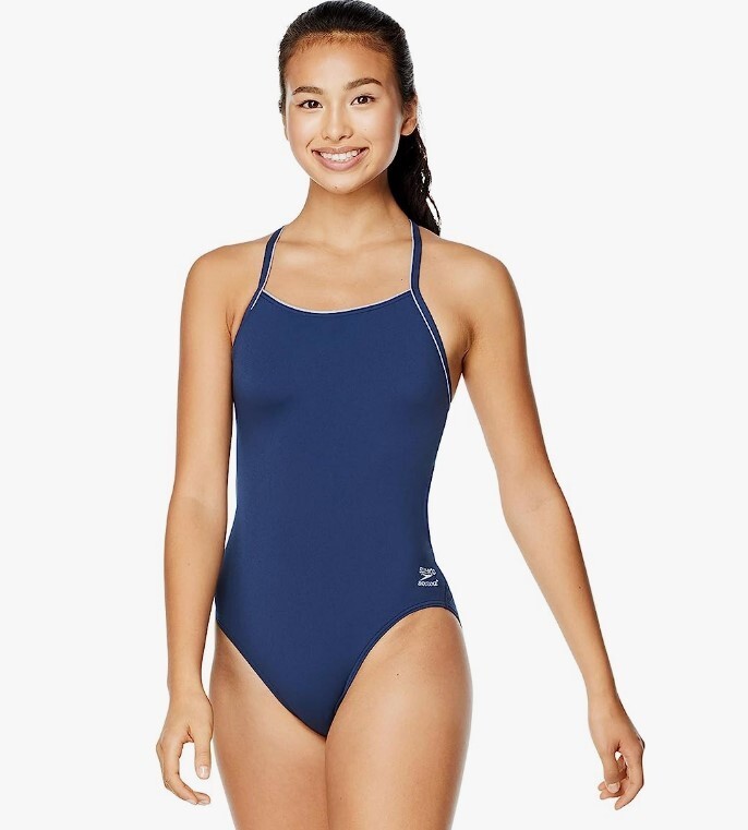 Speedo Solid Speedo® Endurance + Thin Strap Size 28 Navy