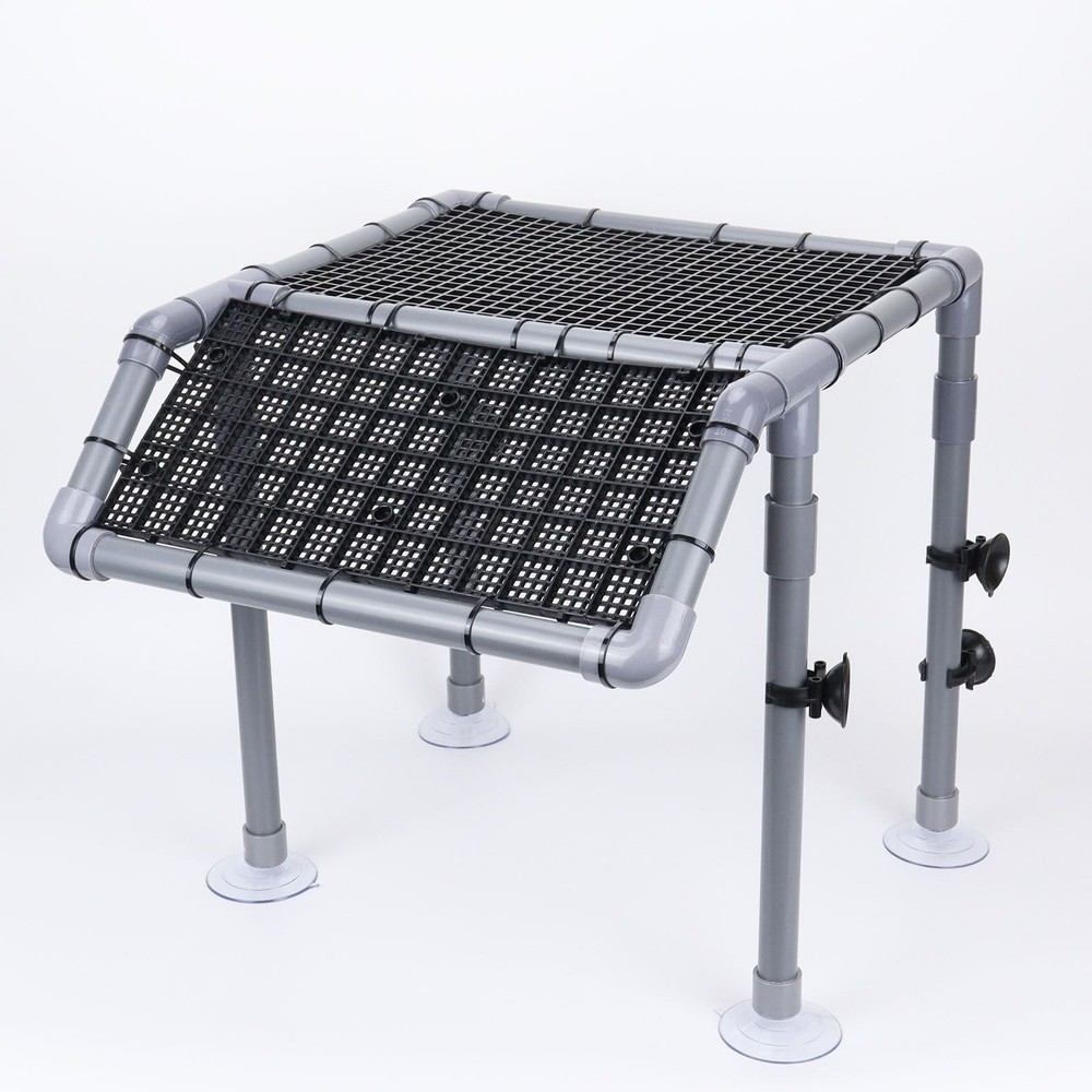 Best Extra Large Standing Turtle Basking Platform, 13.4" Width Resting Area, DIY