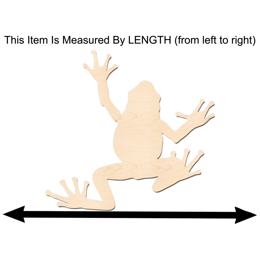 Wooden Frog-Laser Cut Frog