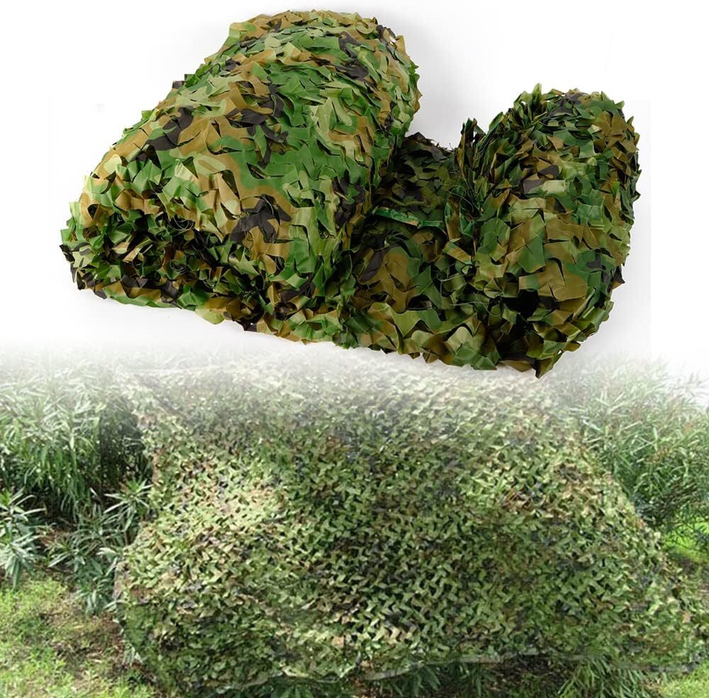26 X 26 Camouflage Netting Ft Camo Net Woodland Net For Military Camping Hunting