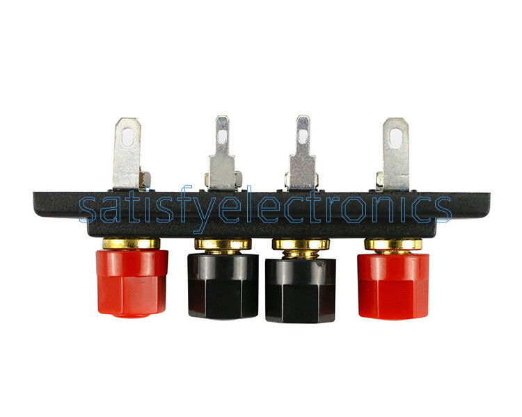 1PCS Speaker Amplifier Chassis Terminal Output Four-Position Terminal Soundbox
