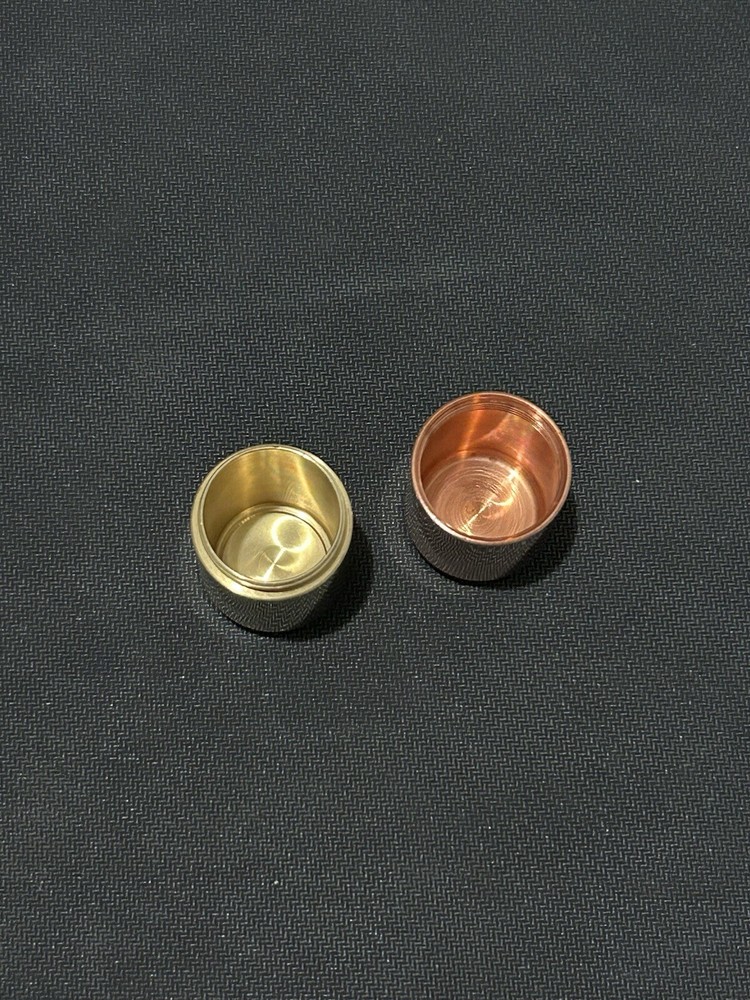 Handmade Brass/Copper Storage Capsule XL