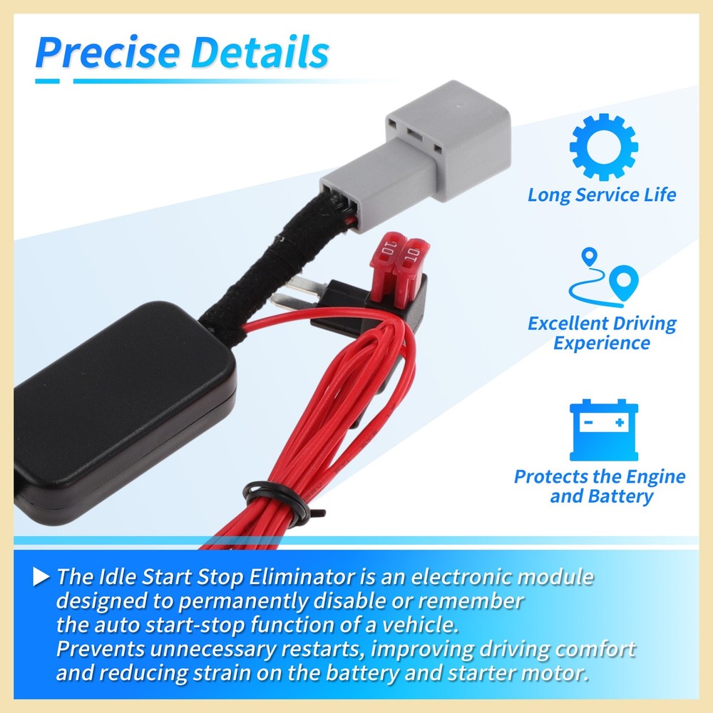 Auto Start Stop Eliminator for Nissan Rogue 23-25 Auto Start Stop Disable