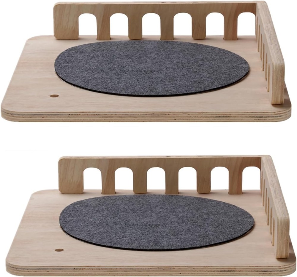 2-Pack Cat Tree Tower Accessories Replacement Parts Perch Step Platform Add-ons
