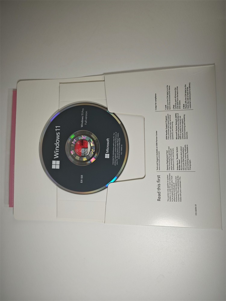 New Microsoft Windows 11 Pro Professional 64 Bit Operating System AND KEY