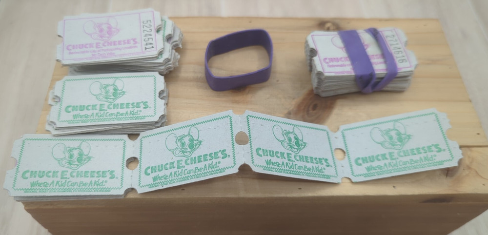 Chuck E. Cheese's Arcade Game Tickets