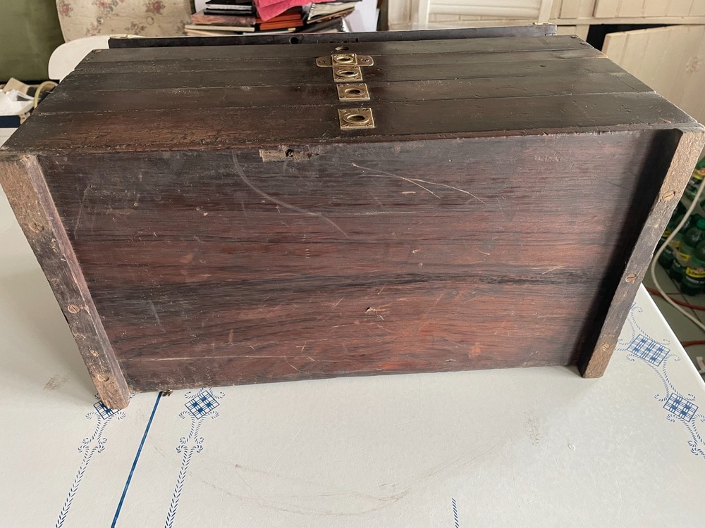 Very Rare Eagle Wagon Works Machinists Tool Box