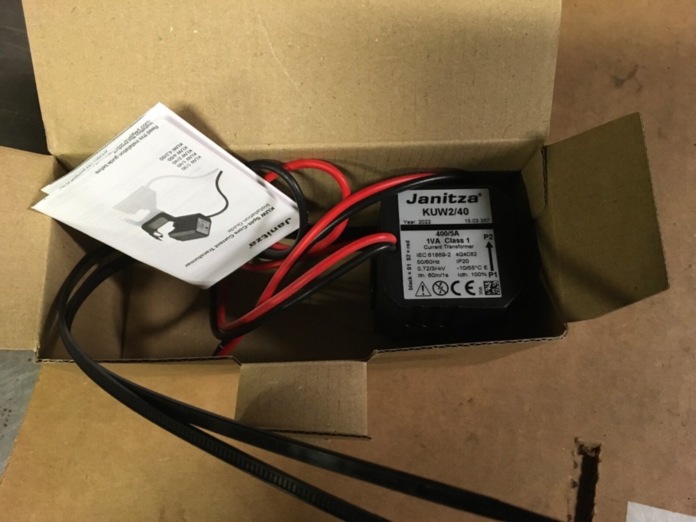 Janitza split current transformer, 15.03.357, KUW2/40/5A, NOS, KP-385