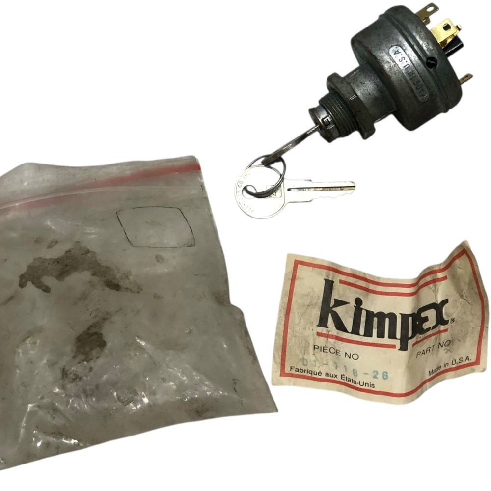 Kimpex 01-118-26 Ignition Switch ** Missing Dash Nut