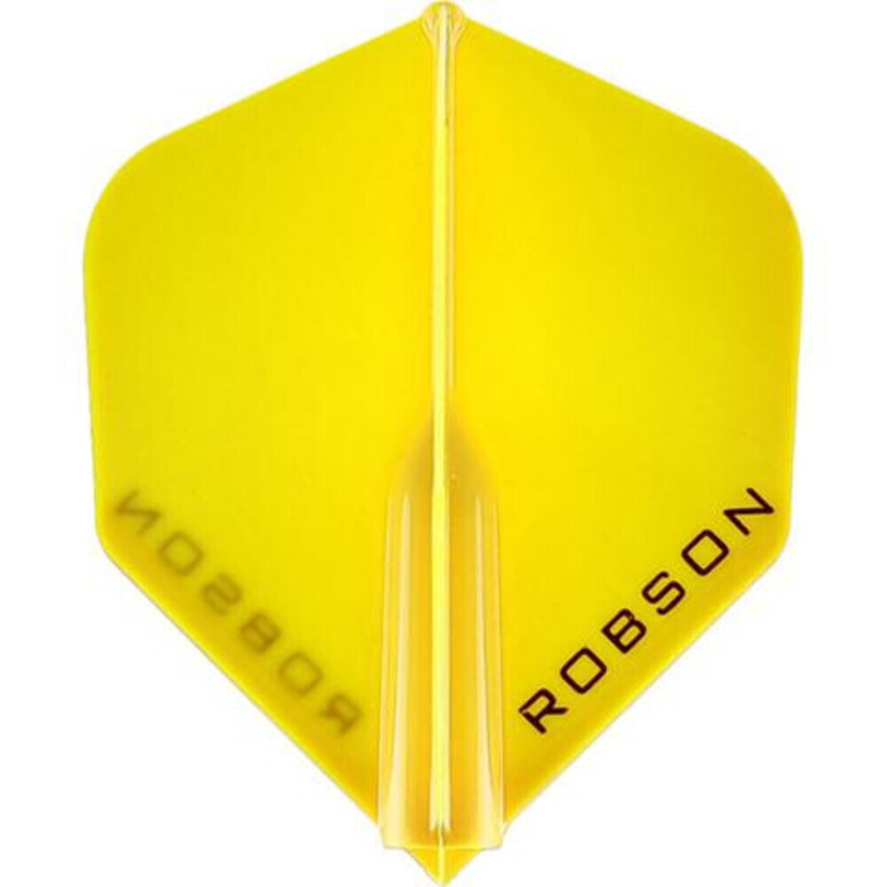 Robson Plus Dart Flights Standard - Yellow