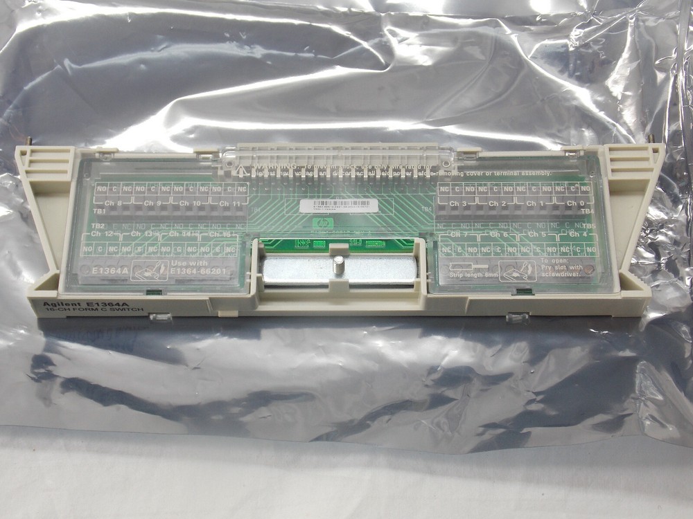 Agilent E1364A 16-CH Form C Switch, Use with E1364-66201