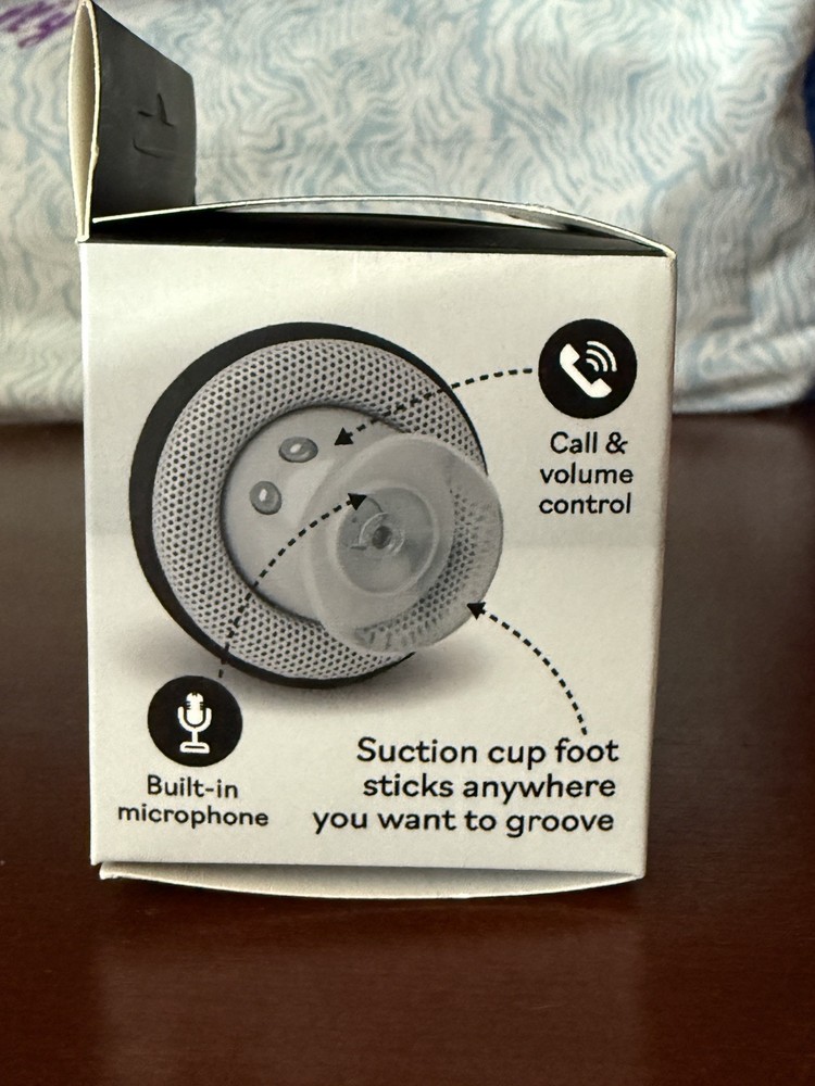 Shake Your Shiitake Rechargeable Bluetooth Mini Speaker - Modern Monkey -Black