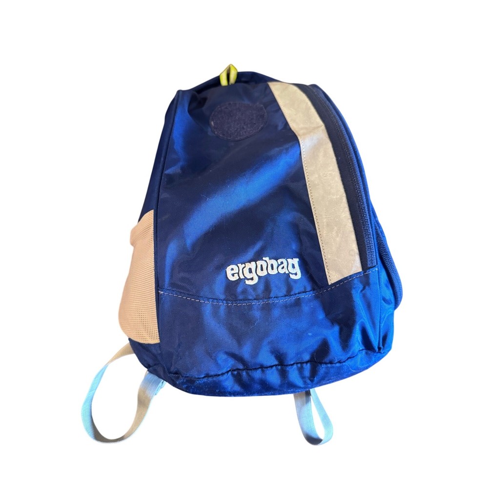 Ergobag Blue Ergonomic Backpack Adjustable Straps School Travel Bag