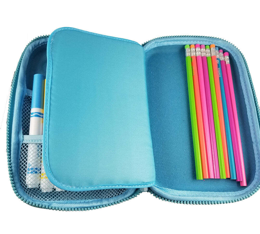 Pencil case 3d bear blue Anti-Shock