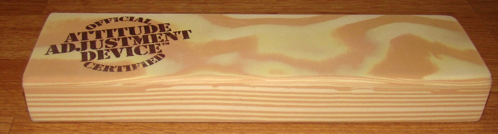 Official Attitude Adjustment Devide, Foam, Look like real 2x4