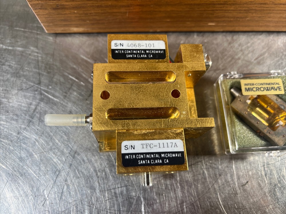 inter-continental microwave TFC-1117A Test Fixture