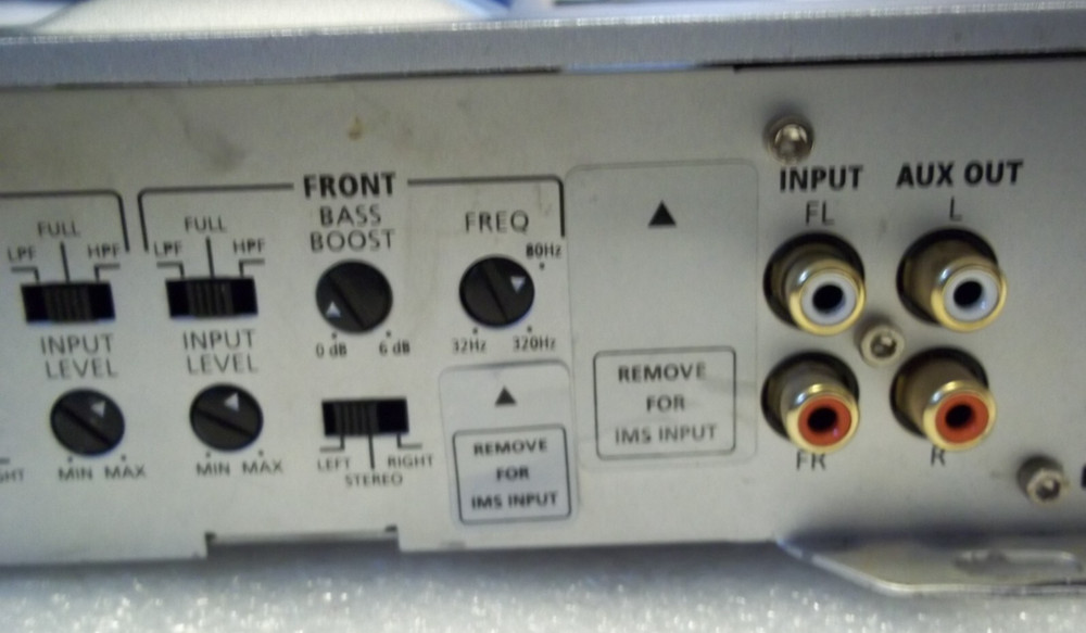 Infinity Reference 475a 4-channel amplifier AMP