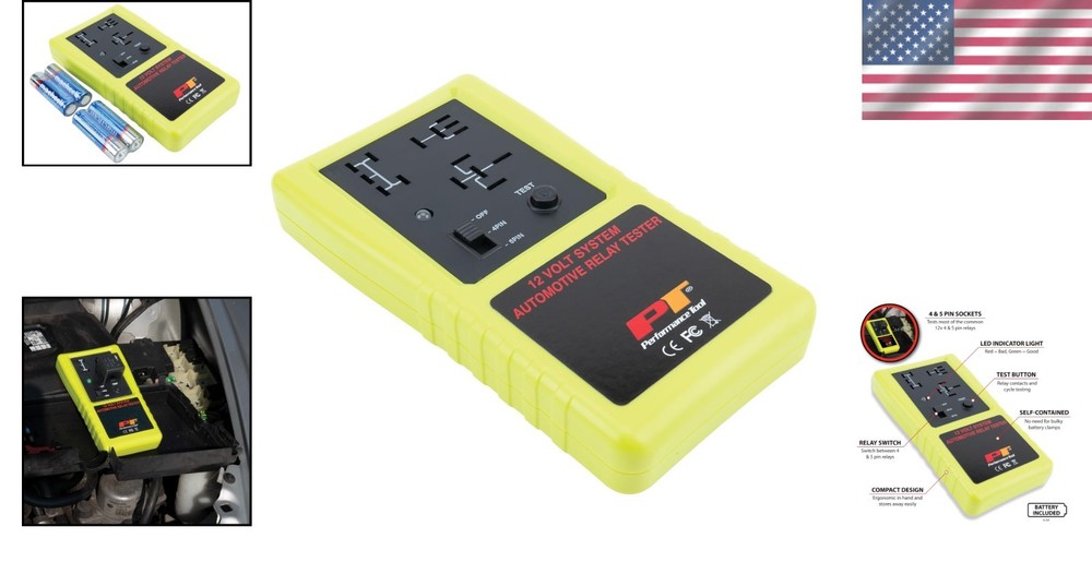 Cordless Automotive Relay Checker