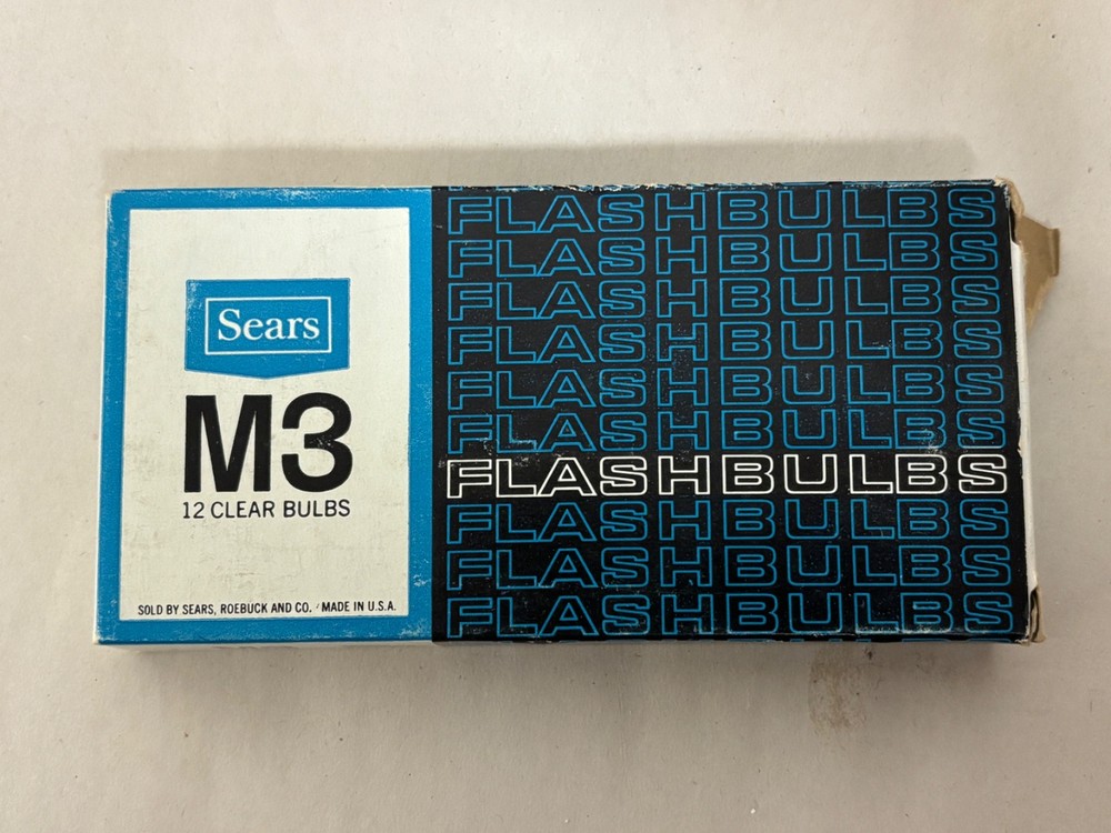 Polaroid Land Camera Model 340 W/ Flash, Flashbulbs, and Boxes