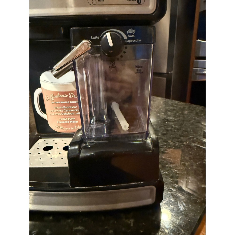 Mr. Coffee Programmable Espresso & Cappuccino Coffee Maker