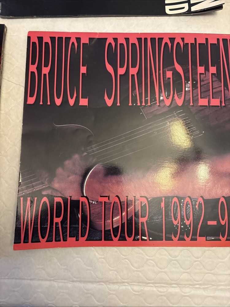 Bruce Springsteen Concert Tour Programs