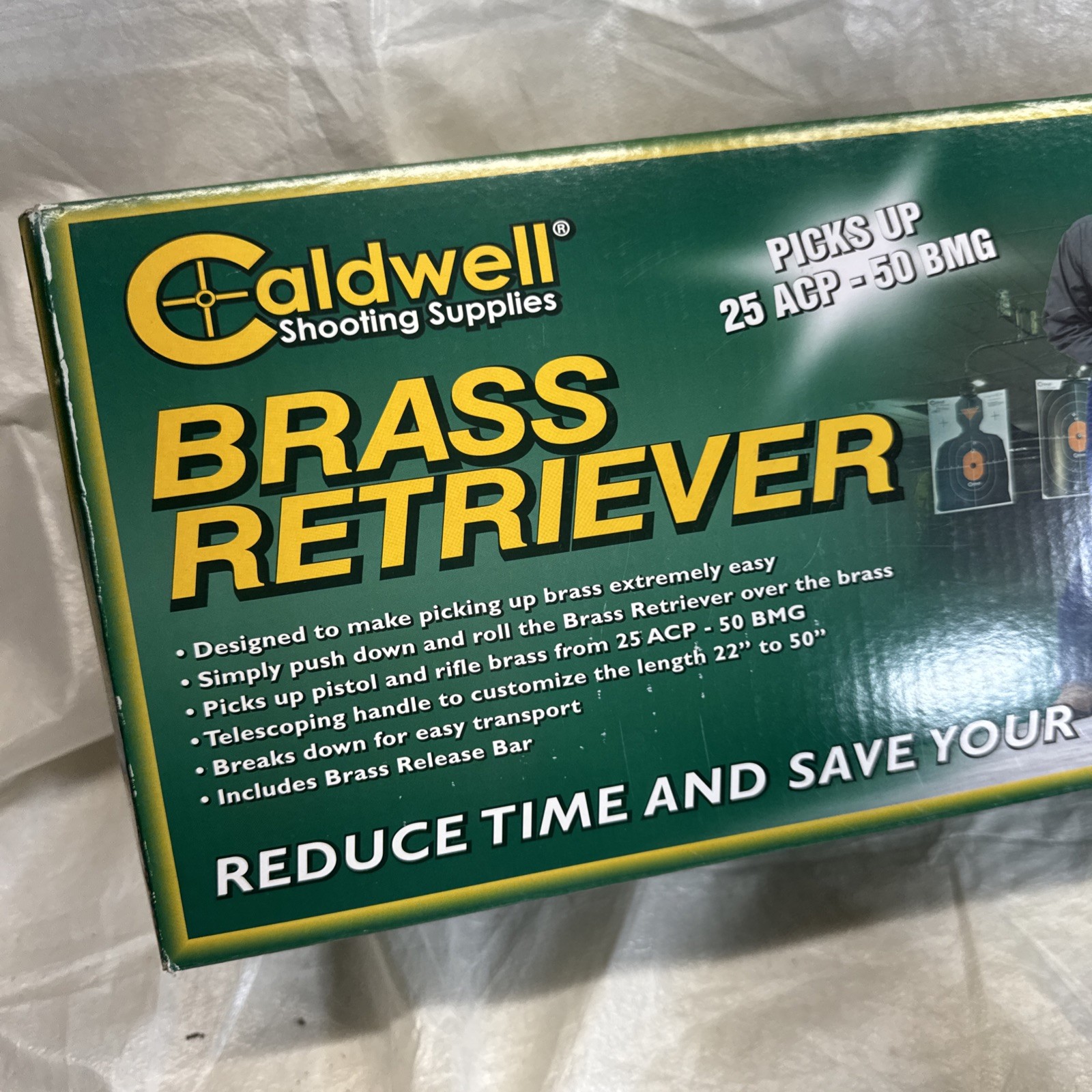 Caldwell Brass Retriever Collapsible Design and Basket Separator 125789 New Open