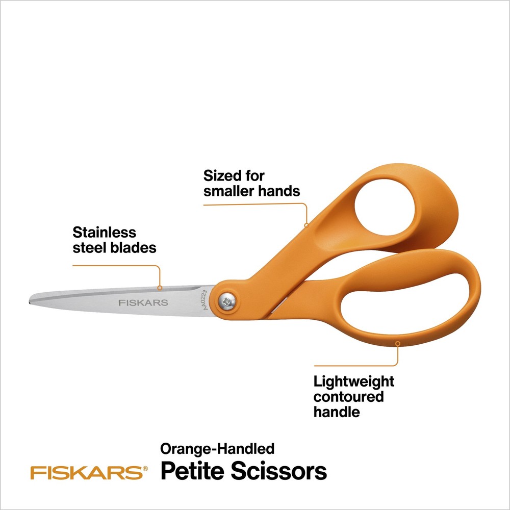 7" Petite Original Orange-Handled Scissors