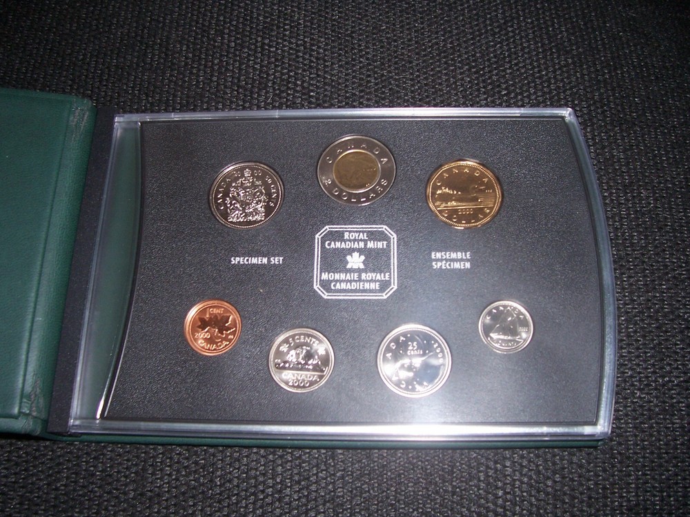 "Specimen Sets" 1999,2000 Old Design,2000 New Design & 2001 (4 Sets)