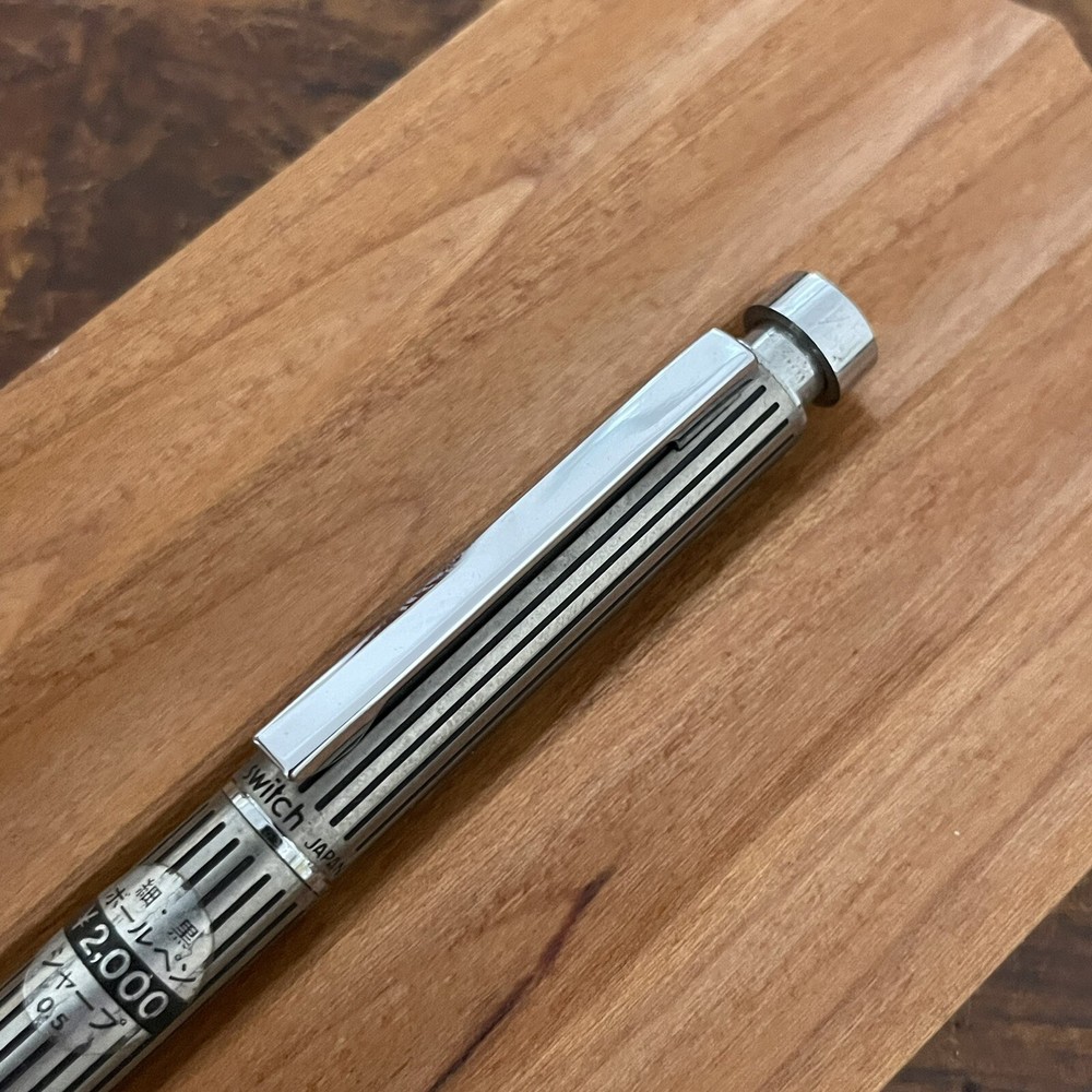 Pilot Multi-Function Ballpoint Pen Pencil Switch Etched Motif Made in Japan