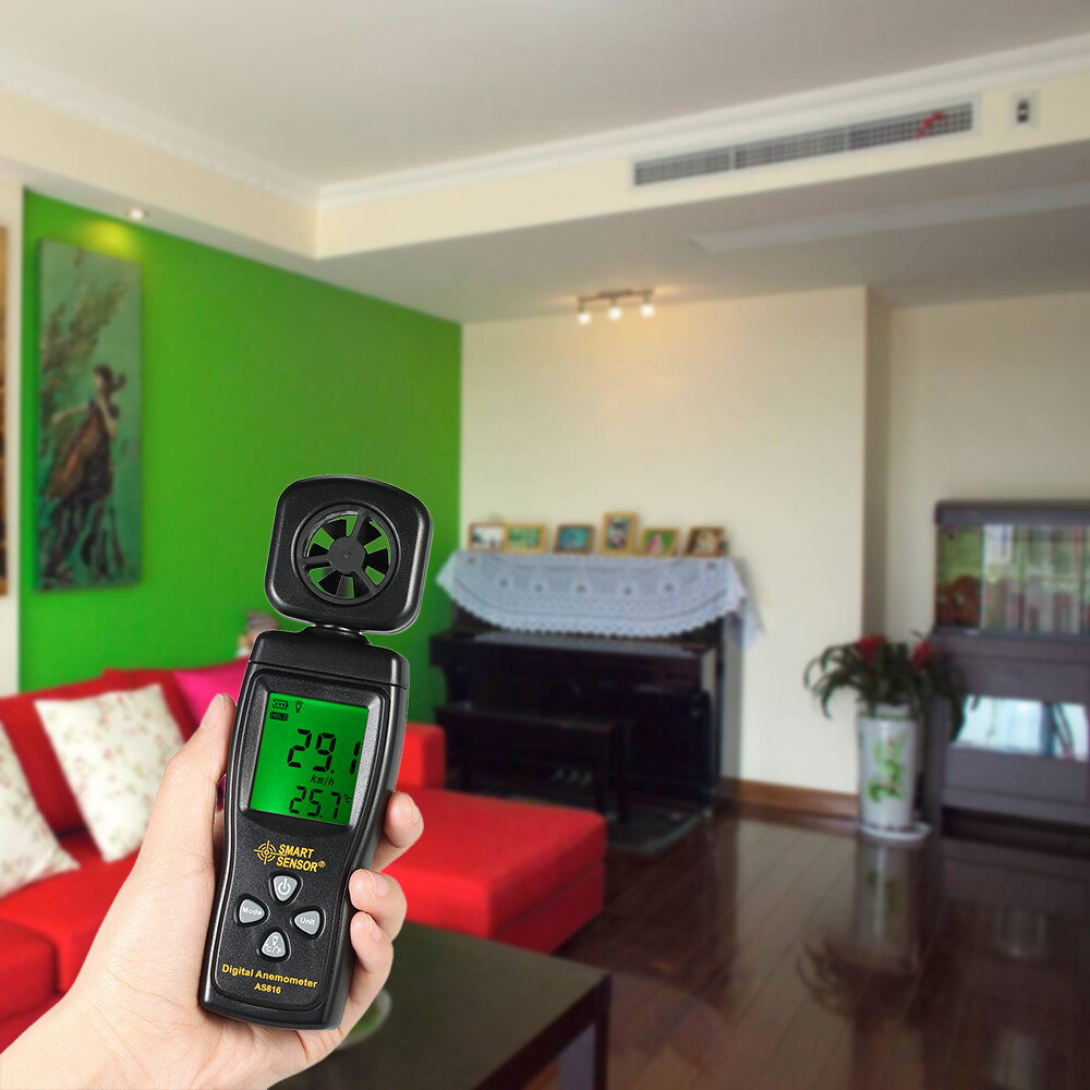 Digital Wind Meter Anemometer Measuring Tool I9A6