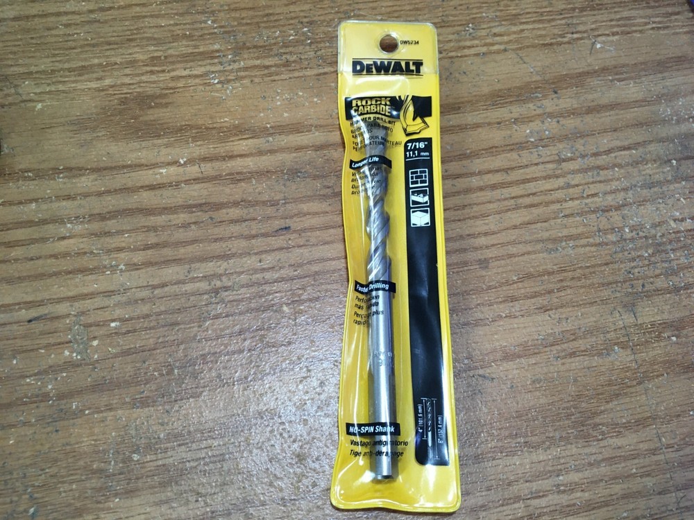 Premium Percussion Drill Bit 7/16" x 6"