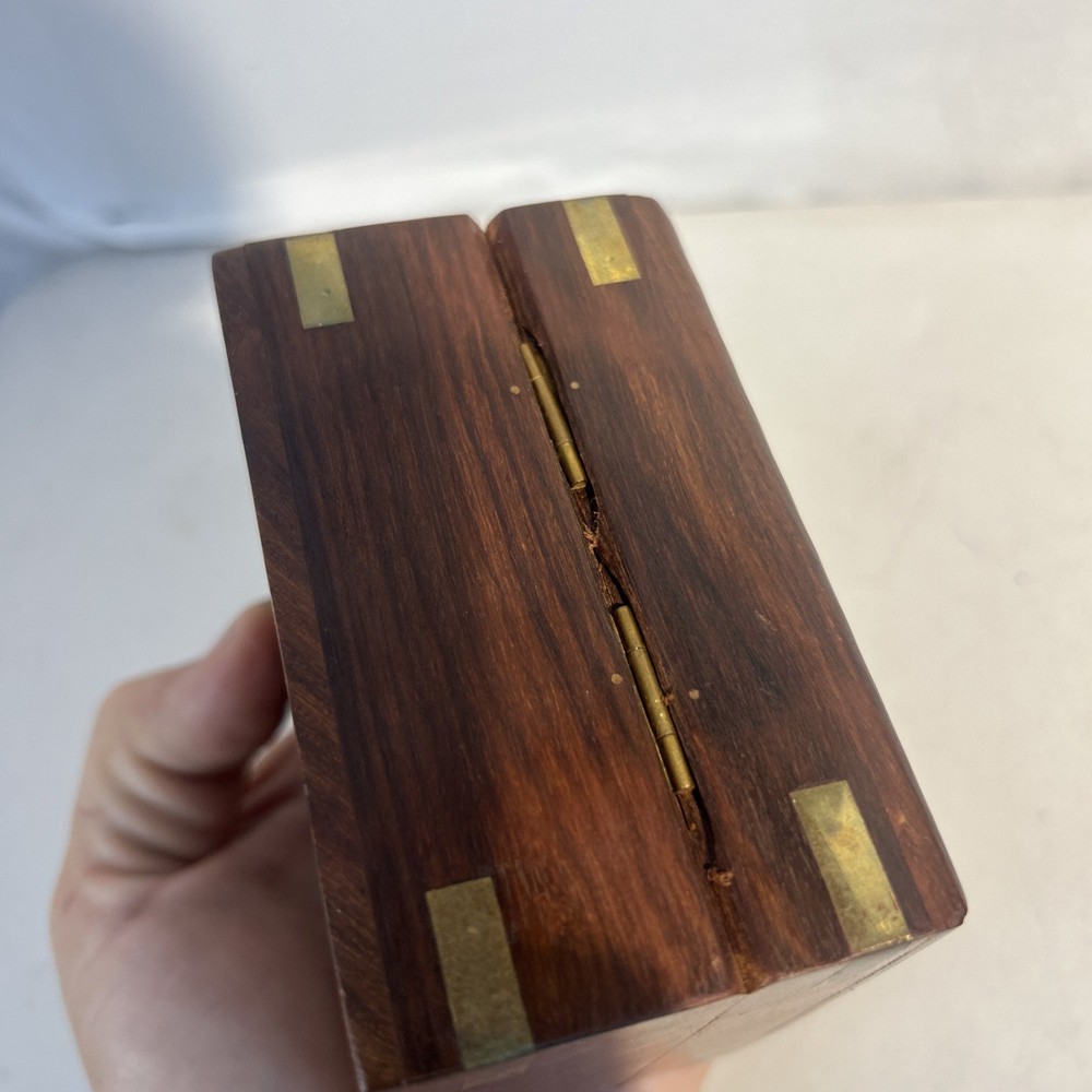 Vintage Solid Brass Compass Natural Sine Nautical