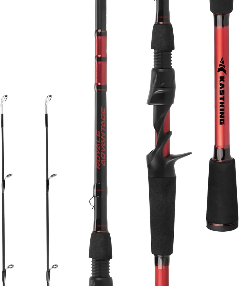 Royale Advantage 7’3” MH Fast Casting Rod IM6 Graphite 2-Pc + Extra Tip EVA PTS