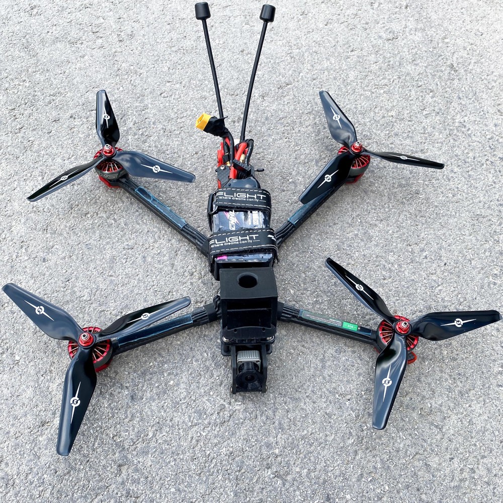 Master Airscrew Performance Multi-Rotor 7x3.7 3-Blade N, Black