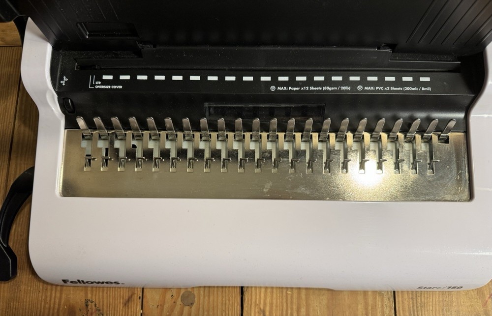 Fellowes Star 150 Manual Binder Binding Machine