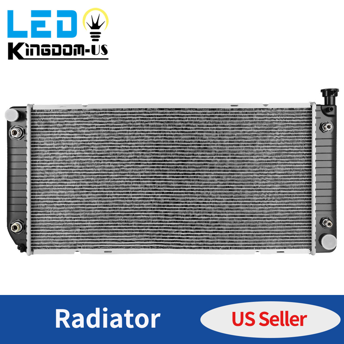 Radiator For 1994-2000 Chevy GMC C/K 1500 2500 3500 Tahoe Yukon W/ 4 Oil Coolers
