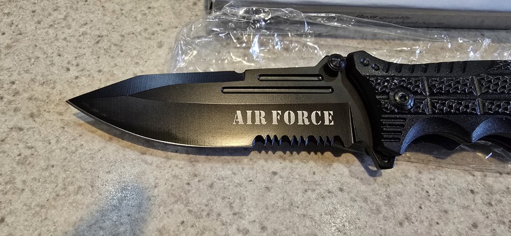 Super Knife " Air Force " Pocket Knife
