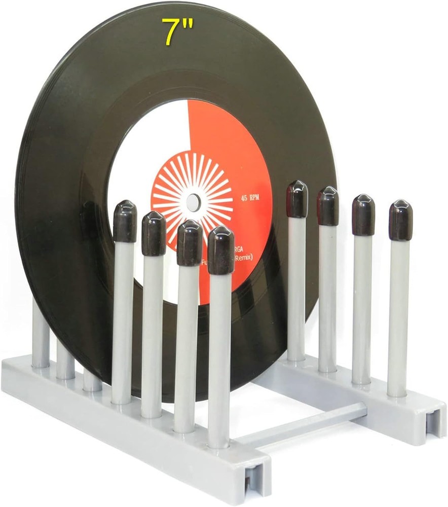 Vinyl Record Storage Holder Stand cleaning device drying rack Display - With ...