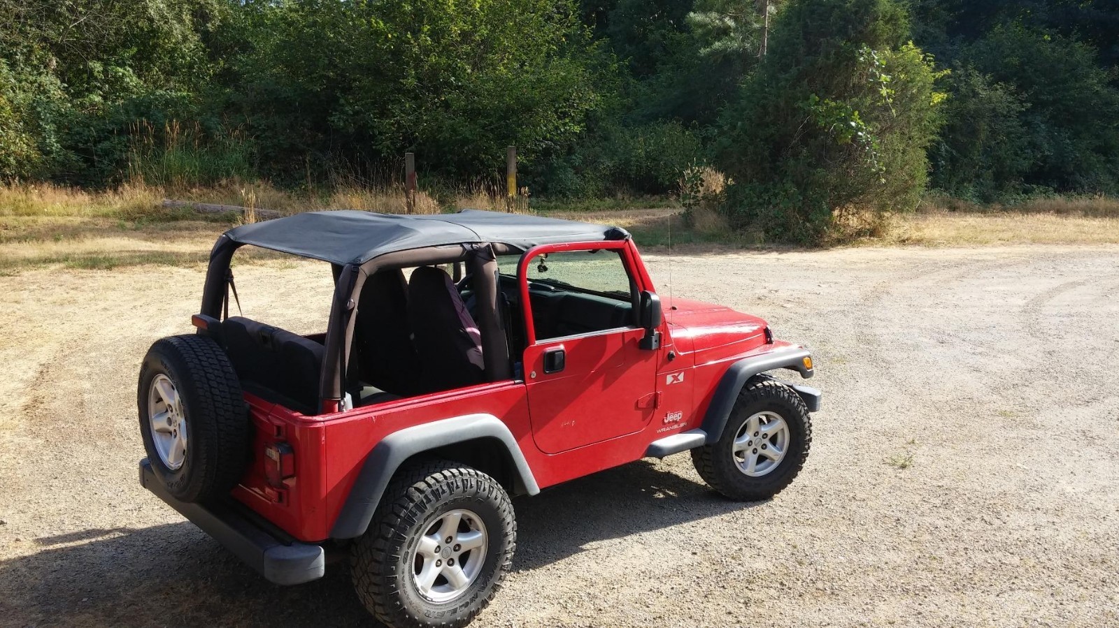 Smittybilt 93635 Black Outback Extended Bikini Top for 97-06 Jeep Wrangler TJ