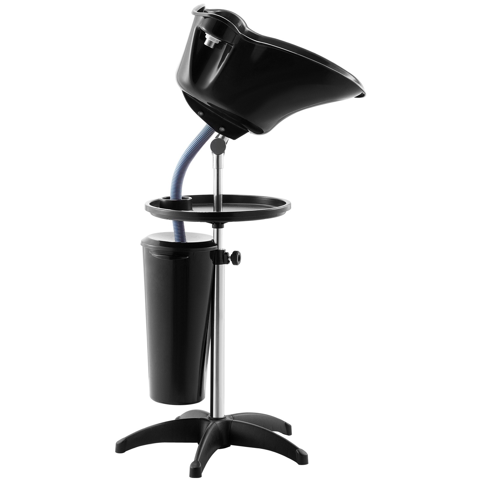 VEVOR Portable Shampoo Bowl Shower Head Bucket Drain Hose Adjustable Salon Sink