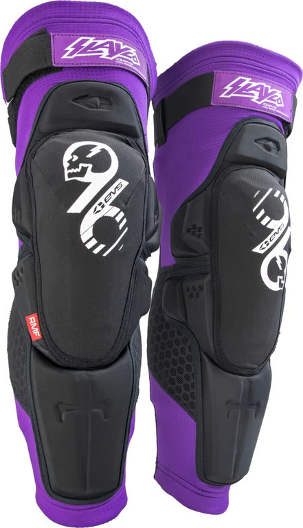 EVS SLAYCO96 Knee Guard L/XL LG-XL SLAY96K-L/X 663-2401 evsSLAY96K-L/X