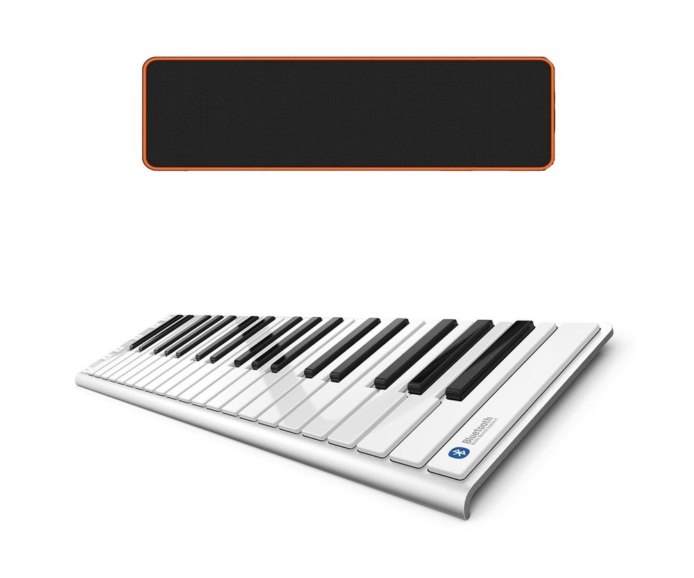 Xkey 37 Air Bluetooth MIDI Controller & Solar Lite Protective Case Bundle | P...