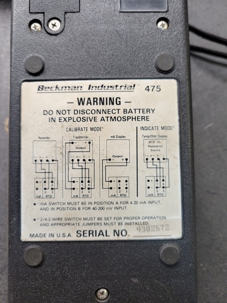 Beckman #475 Digital Calibrator.