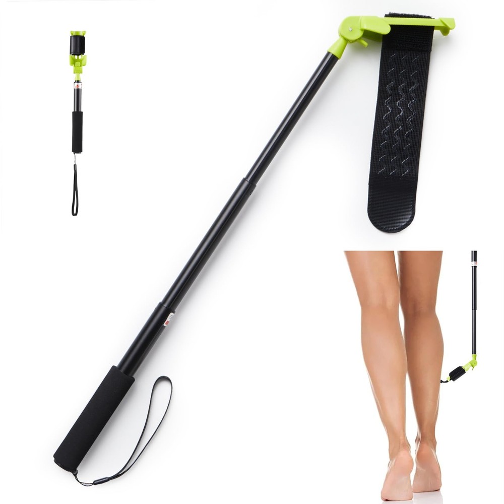 Back Shaver Extension Handle Razor Adjustable Angle Telescopic 13-25 Inch