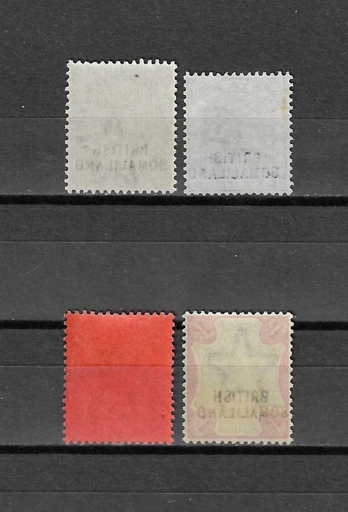 SOMALILAND 1903 SG 18/21 MNH