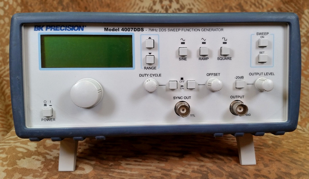 BK PRECISION 4007DDS 7MHZ DDS Sweep Function Generator TESTED WORKING