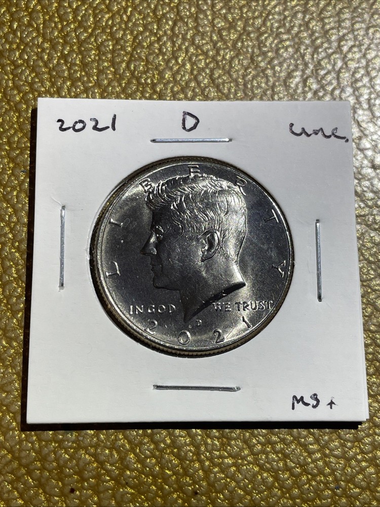 2021 Kennedy D Half Dollar - BU - Uncirculated