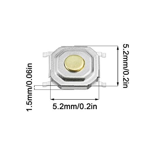 20PCS Micro Switch Tactile Push Button Switch Compatible with 3C B6 Car